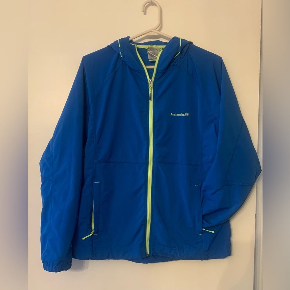 Avalanche Weather Shield Hooded Windbreaker EUC Size XL